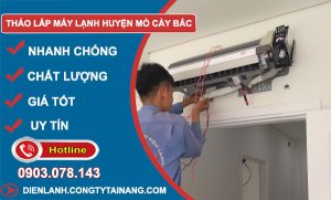 Tháo Lắp Máy Lạnh Huyện Mỏ Cày Bắc