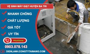 thợ Vệ Sinh Máy Giặt Huyện Ba Tri