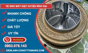 thợ Vệ Sinh Máy Giặt Huyện Bình Đại