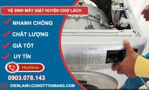 thợ Vệ Sinh Máy Giặt Huyện Chợ Lách