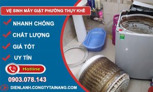 thợ Vệ Sinh Máy Giặt Phường Thụy Khê