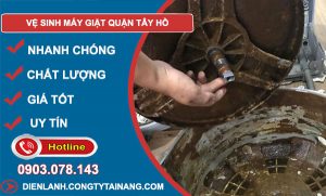 thợ Vệ Sinh Máy Giặt Quận Tây Hồ