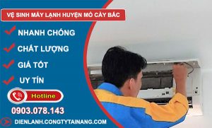 thợ Vệ Sinh Máy Lạnh Huyện Mỏ Cày Bắc