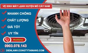 thợ Vệ Sinh Máy Lạnh Huyện Mỏ Cày Nam
