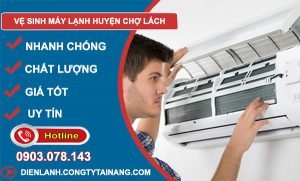 Vệ Sinh Máy Lạnh Tại Huyện Chợ Lách