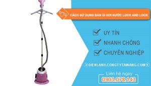 cách sử dụng bàn ủi hơi nước lock and lock