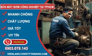 dịch vụ Sửa máy bơm công nghiệp tại tphcm