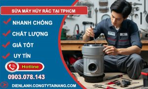 dịch vụ Sửa máy hủy rác tại tphcm