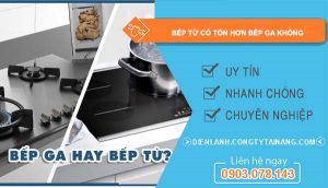 phân tích bếp từ có tốn hơn bếp ga không