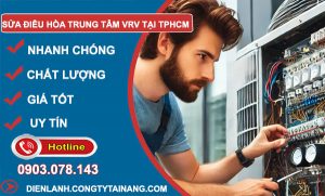 Sửa điều hòa trung tâm VRV tại tphcm