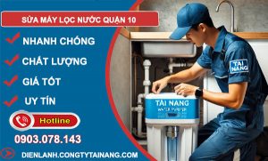 sửa máy lọc nước Quận 10v