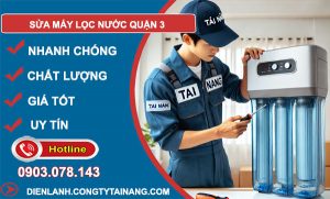 sửa máy lọc nước Quận 3