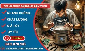 Sửa nồi tráng bánh cuốn điện tại tphcm