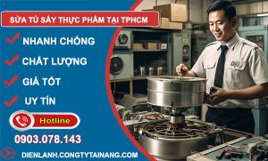 Sửa tủ sấy thực phẩm tại tphcm