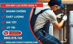 thợ sửa máy lọc nước quận 11