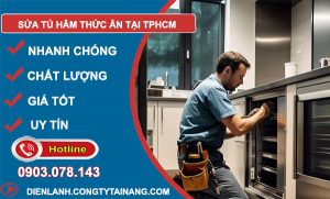 thợ Sửa tủ hâm thức ăn tphcm