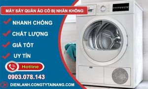 máy sấy quần áo có bị nhăn không