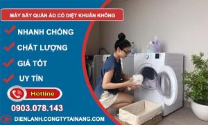máy sấy quần áo có diệt khuẩn không