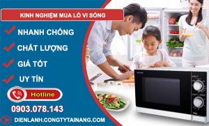 tìm hiểu kinh nghiệm mua lò vi sóng