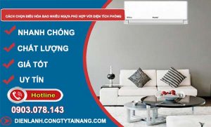 cách chọn điều hoà bao nhiêu ngựa phù hợp diện tích căn phòng