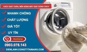 cách giặt chăn mềm bằng máy giặt đúng cách