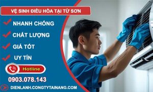 dịch vụ vệ sinh điều hoà từ sơn
