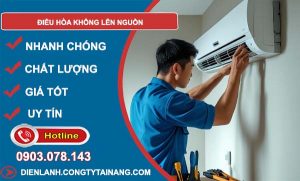 điều hoà không lên nguồn