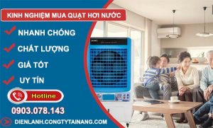 kinh nghiệm mua quạt hơi nước chất lượng