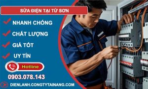 sửa điện tại từ sơn