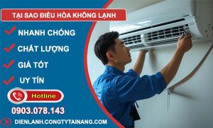 tại sao điều hoà không lạnh