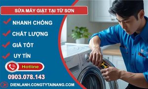 thợ sửa máy giặt tại từ sơn giá rẻ
