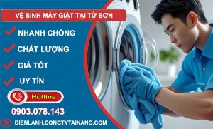 thợ vệ sinh máy giặt từ sơn