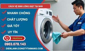 cách vệ sinh lồng giặt tại nhà