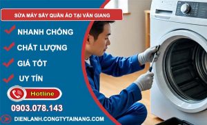 dịch vụ sửa máy sấy quần áo tại văn giang