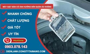 máy giặt bẩn có ảnh hưởng đến quần áo không