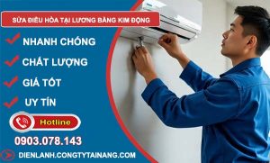 sửa điều hoà tại lương bằng kim động giá rẻ