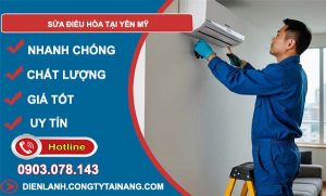 sửa điều hoà yên mỹ