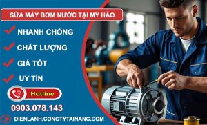 sửa máy bơm nước tại mỹ hào
