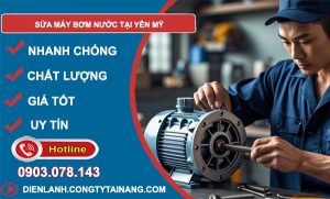 sửa máy bơm nước tại yên mỹ
