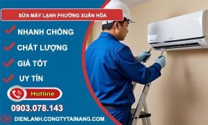 sửa máy lạnh phường xuân hoà