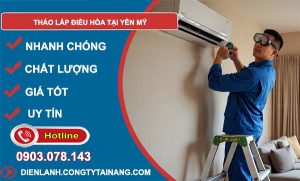 tháo lắp điều hoà tại yên mỹ