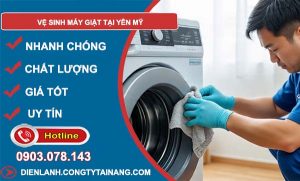 thợ sửa máy giặt tại yên mỹ