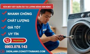 thợ sửa máy sấy quần áo tại lương bằng kim động