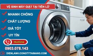 thợ vệ sinh máy giặt tại tiên lữ