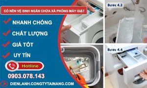 tìm hiểu có nên vệ sinh ngăn chứa xà phòng máy giặt
