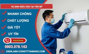 vệ sinh điều hoà tại yên mỹ