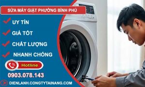sửa máy giặt phường bình phú giá rẻ