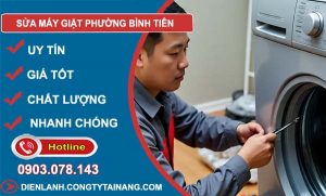 sửa máy giặt phường bình tiên giá rẻ