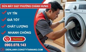sửa máy giặt phường chánh hưng giá rẻ