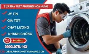 sửa máy giặt phường hòa hưng